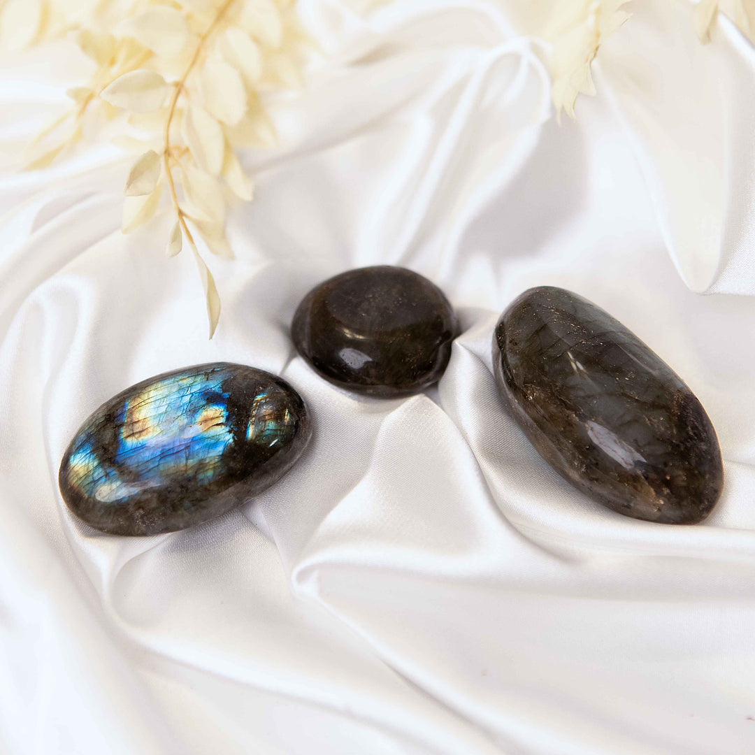 Labradorite Palm Stone