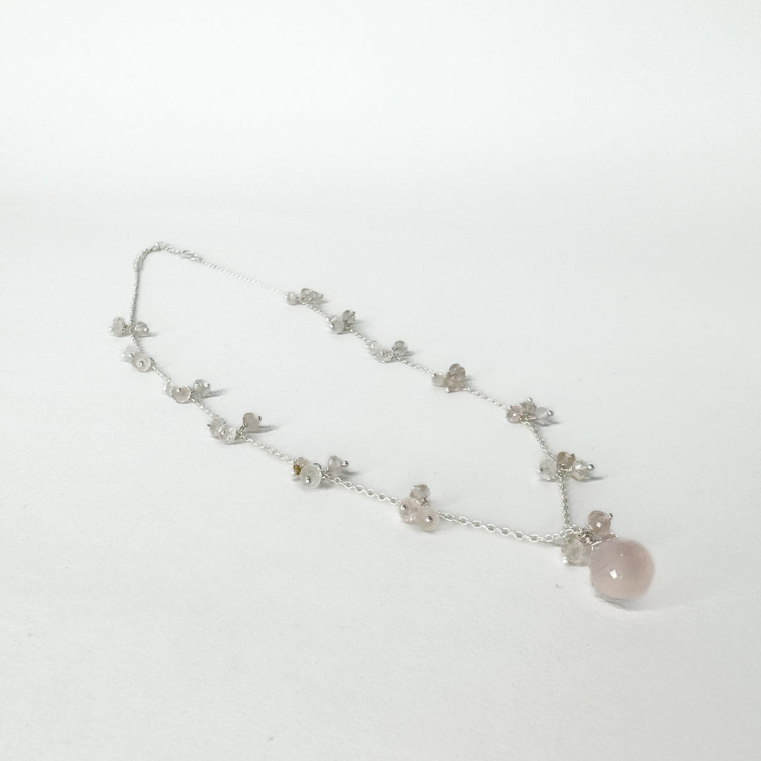 Rose Quartz Delicate Necklace