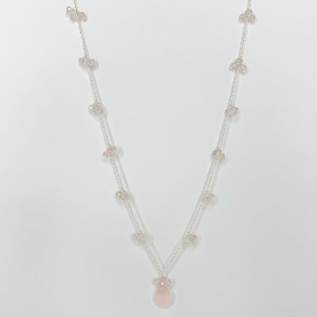 Rose Quartz Delicate Necklace