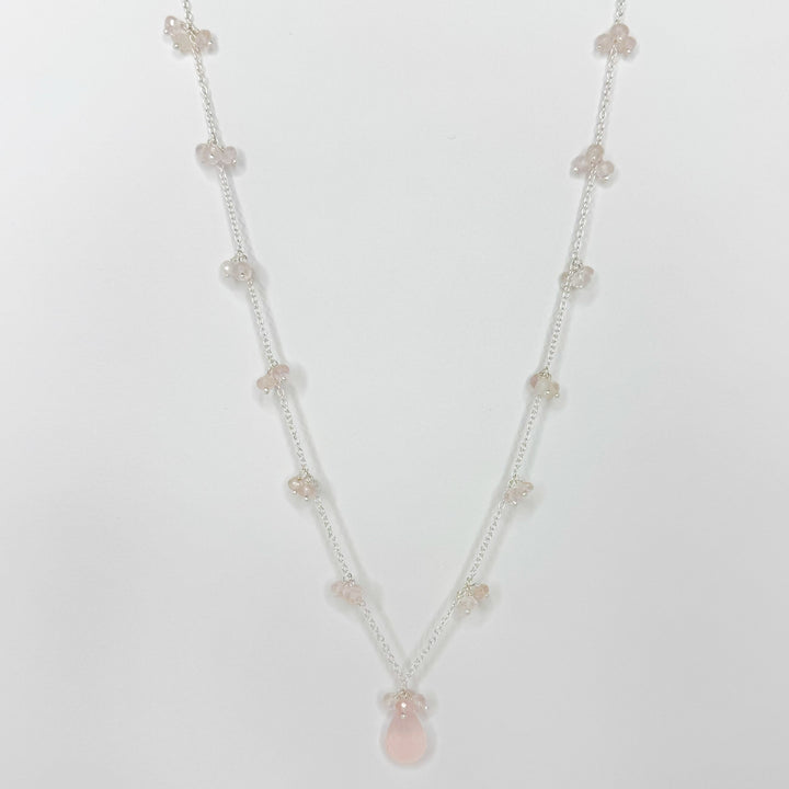 Rose Quartz Delicate Necklace