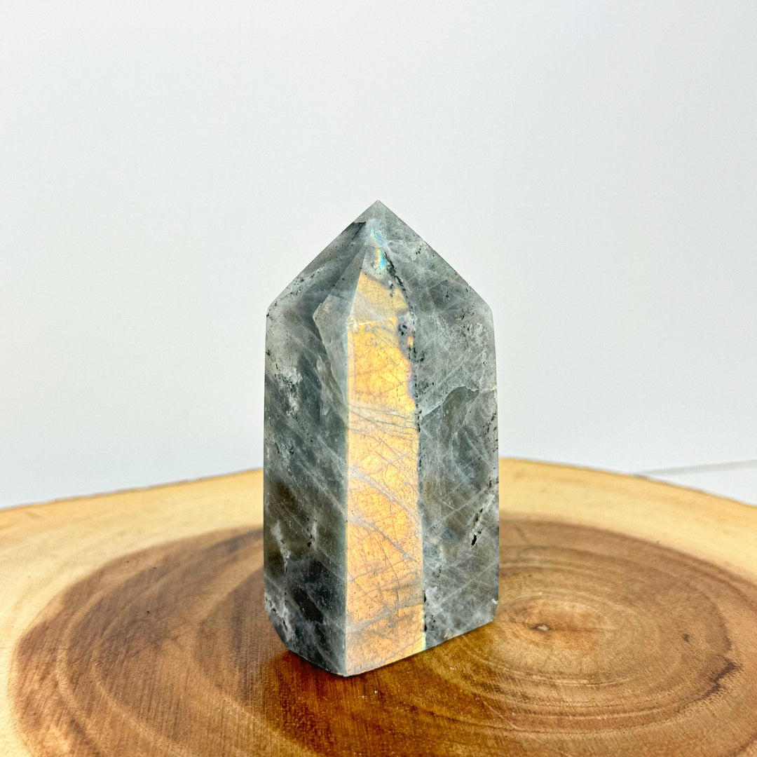 Labradorite Crystal Tower