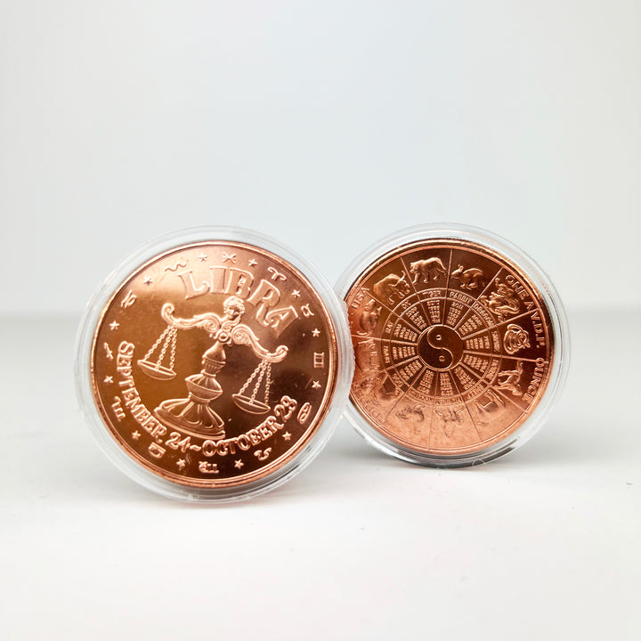 Zodiac Copper Coins