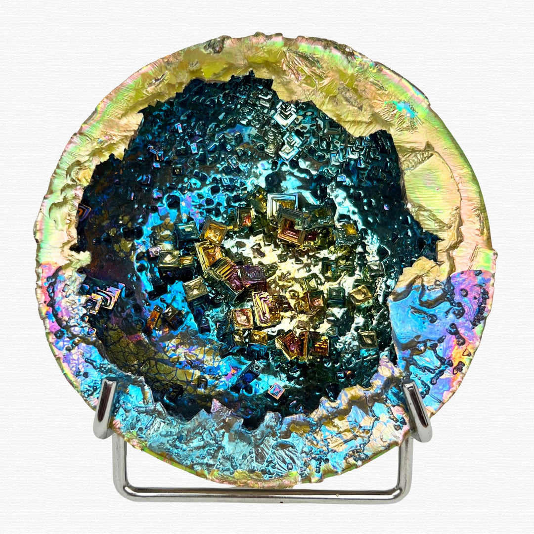 Bismuth Crystal Plate