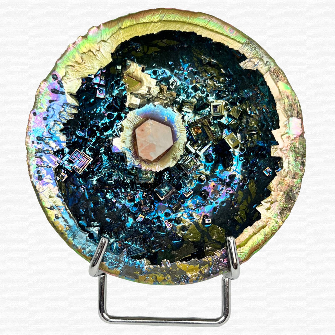 Bismuth Crystal Plate