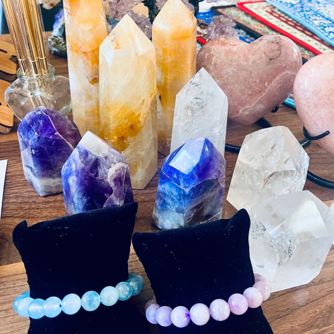 A Crystal Lover's Gift Box - Featuring 25 or 35 Spiritual Items