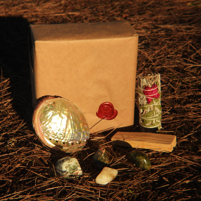 Virgo Crystal Set for Intuition & Charm - Includes Aura Cleansing Kit