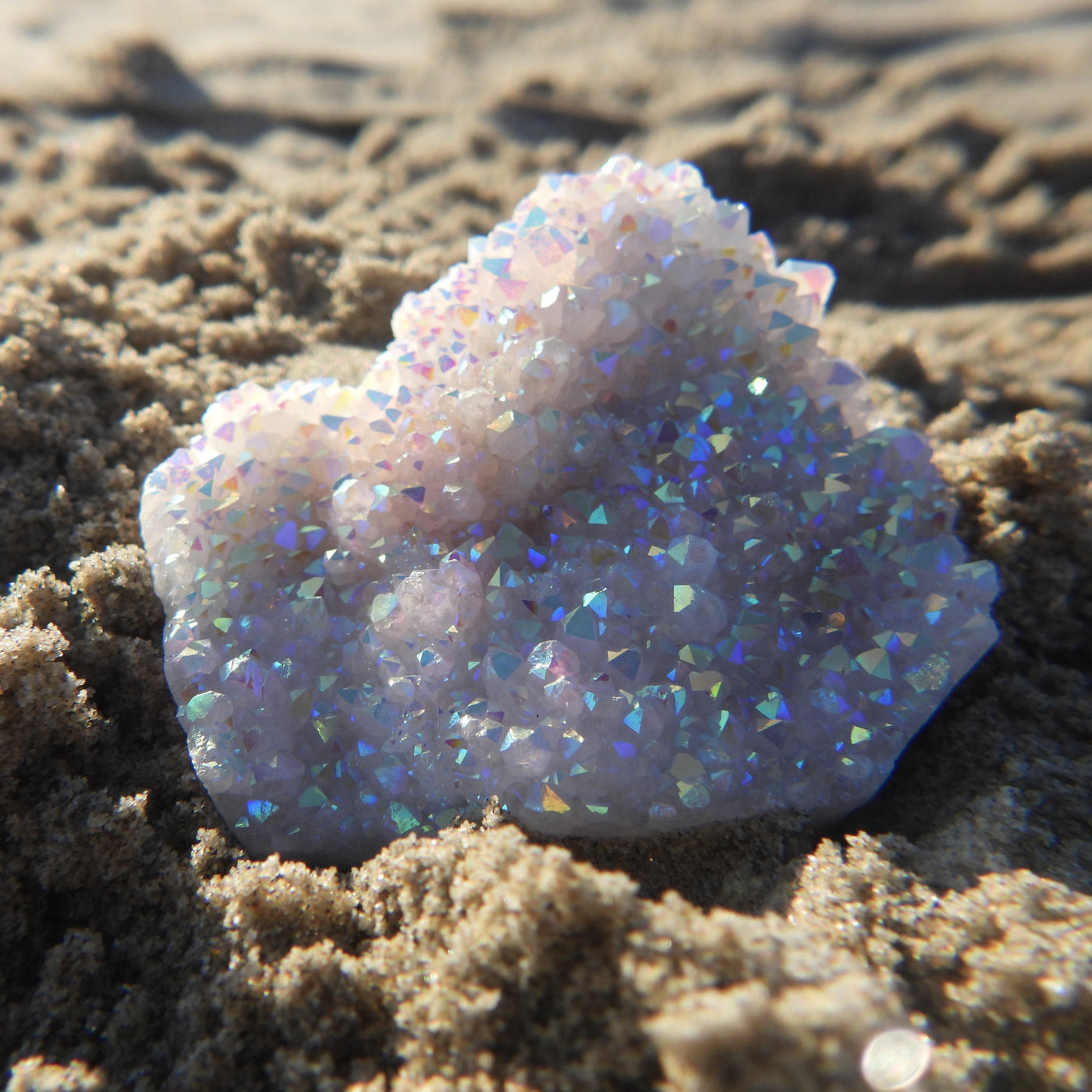 Angel Aura Quartz Cluster