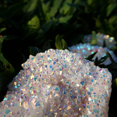 Angel Aura Quartz Cluster