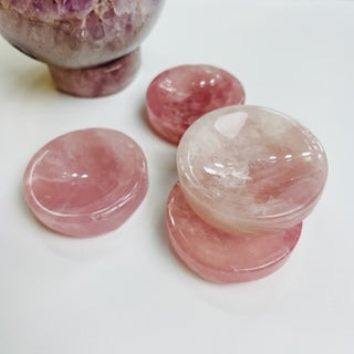 Rose Quartz Sphere Stand for Love & Protection