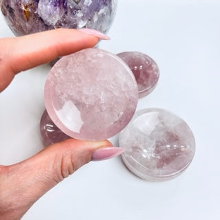 Rose Quartz Sphere Stand for Love & Protection
