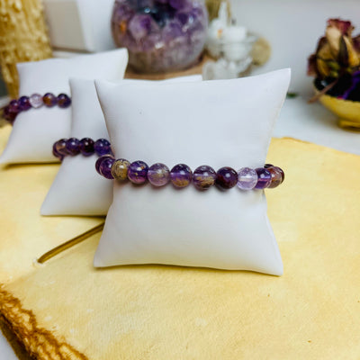 Natural Healing Amethyst Bracelet - 16 mm