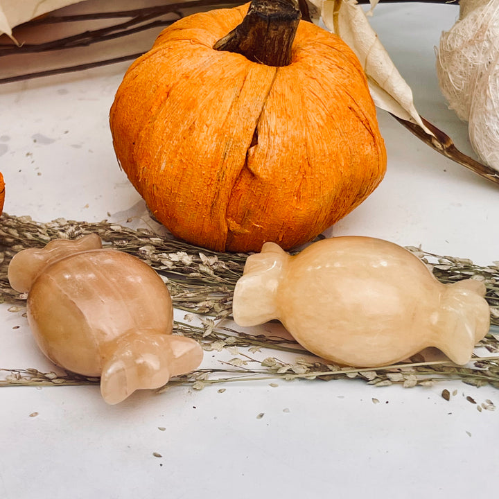 Orange Calcite Trick Or Treat