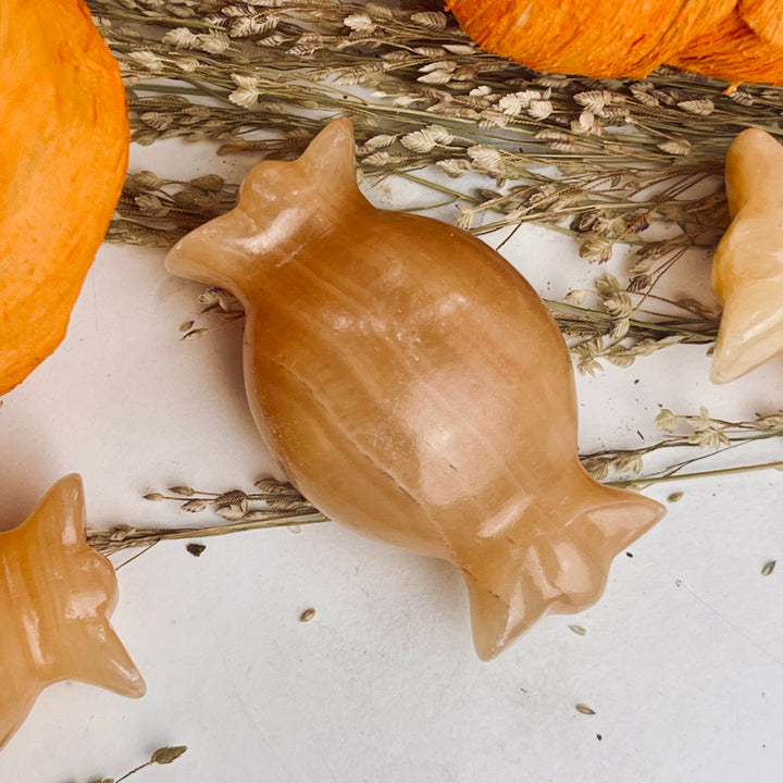 Orange Calcite Trick Or Treat