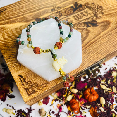 Wisdom Elephant Crystal Bracelet
