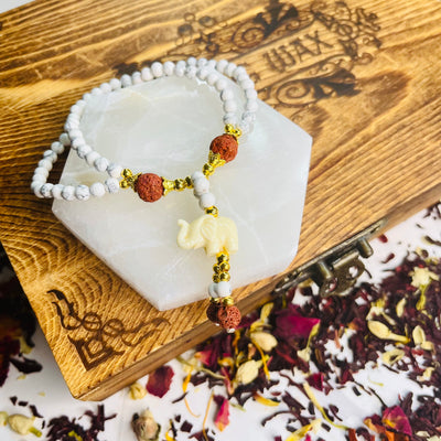 Wisdom Elephant Crystal Bracelet