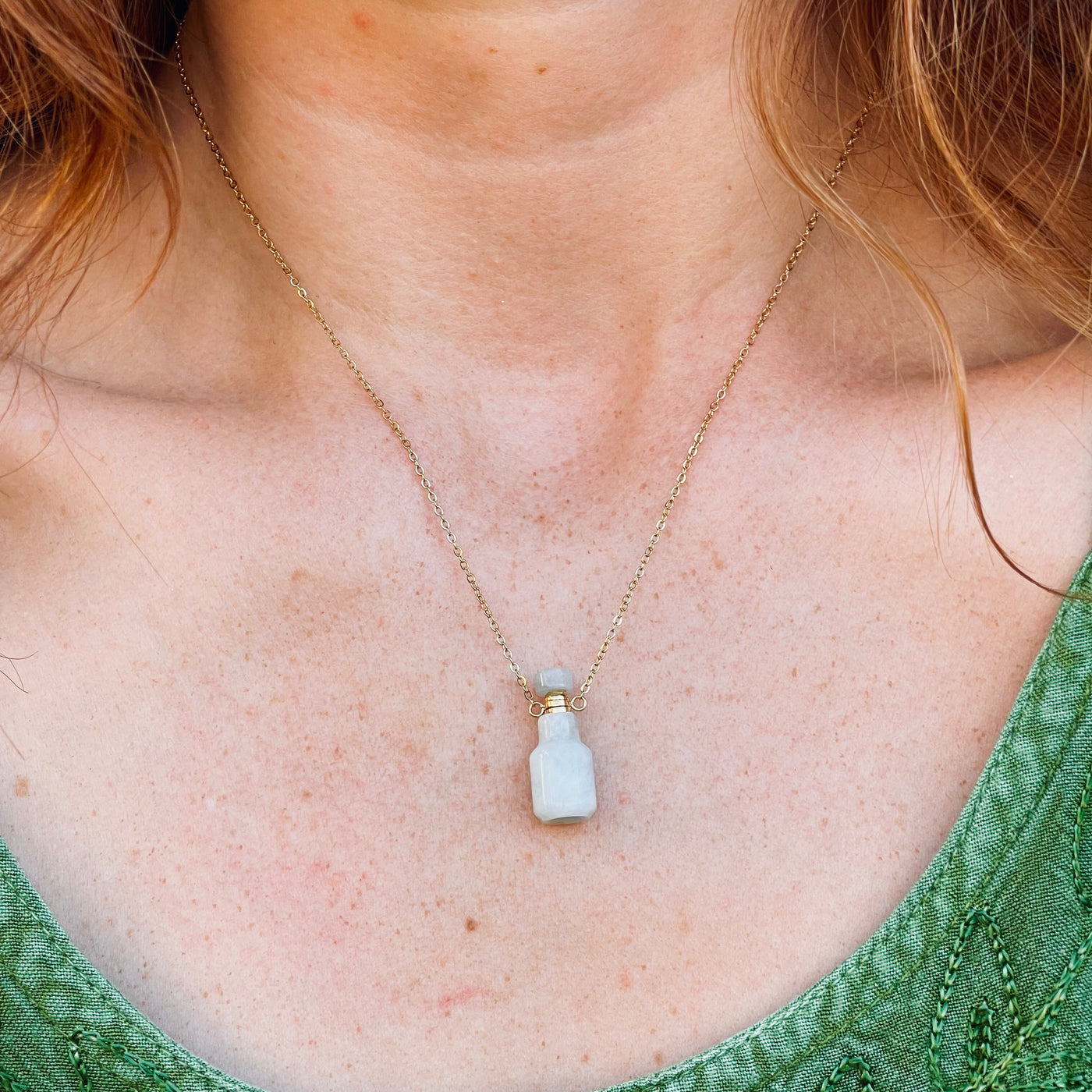 Divinity Crystal Bottle Pendant