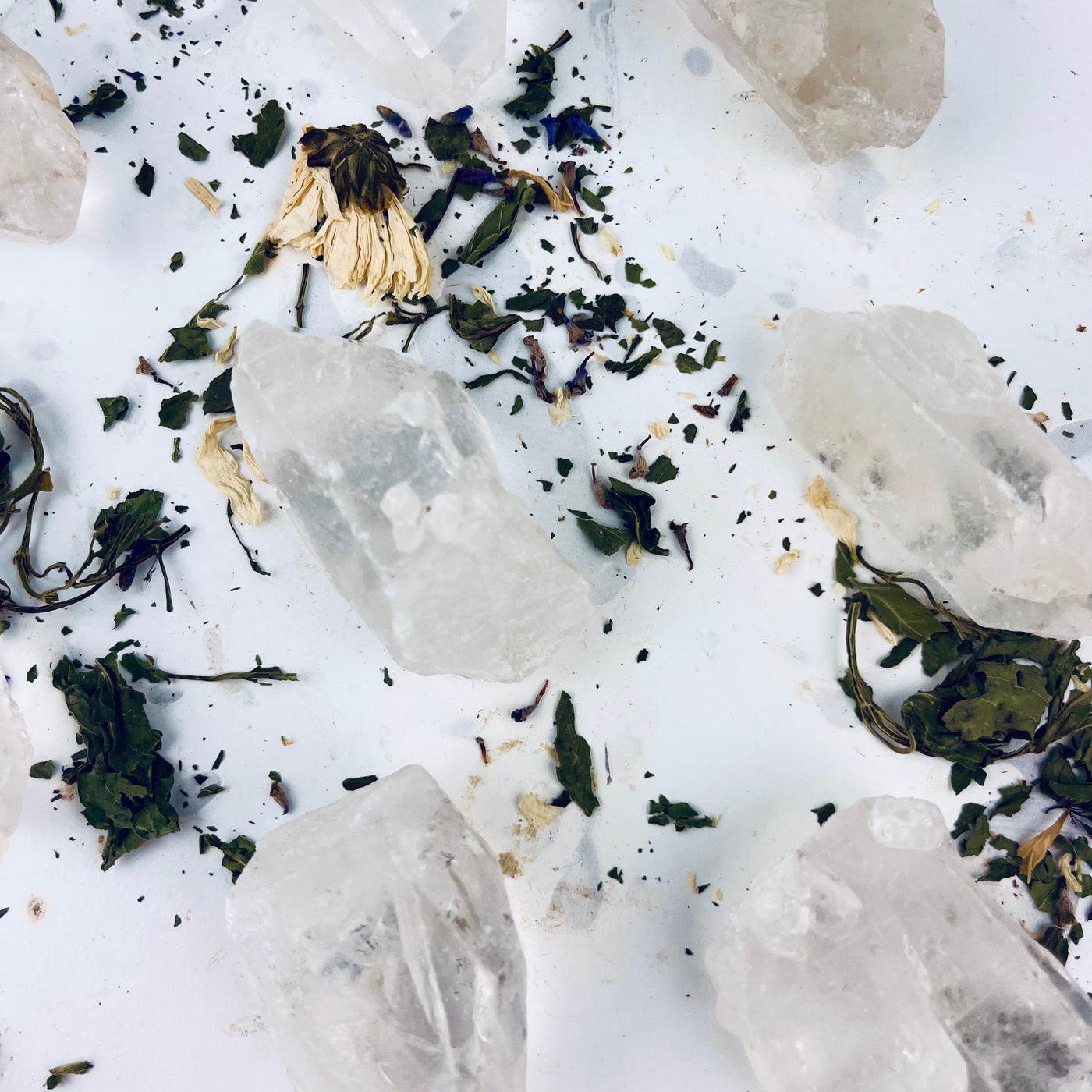 Clear Quartz Raw Cut