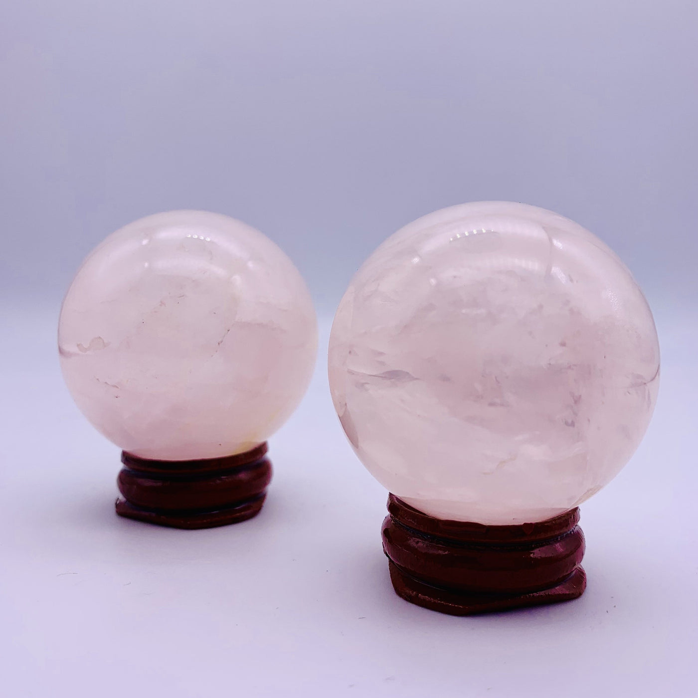 Mini Rose Quartz Sphere